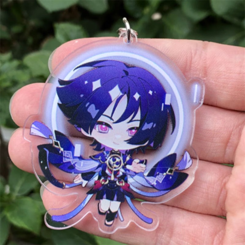 Anime Merchandise Keychain - Genshin Impact Cosplay sleutelhanger acryl hanger