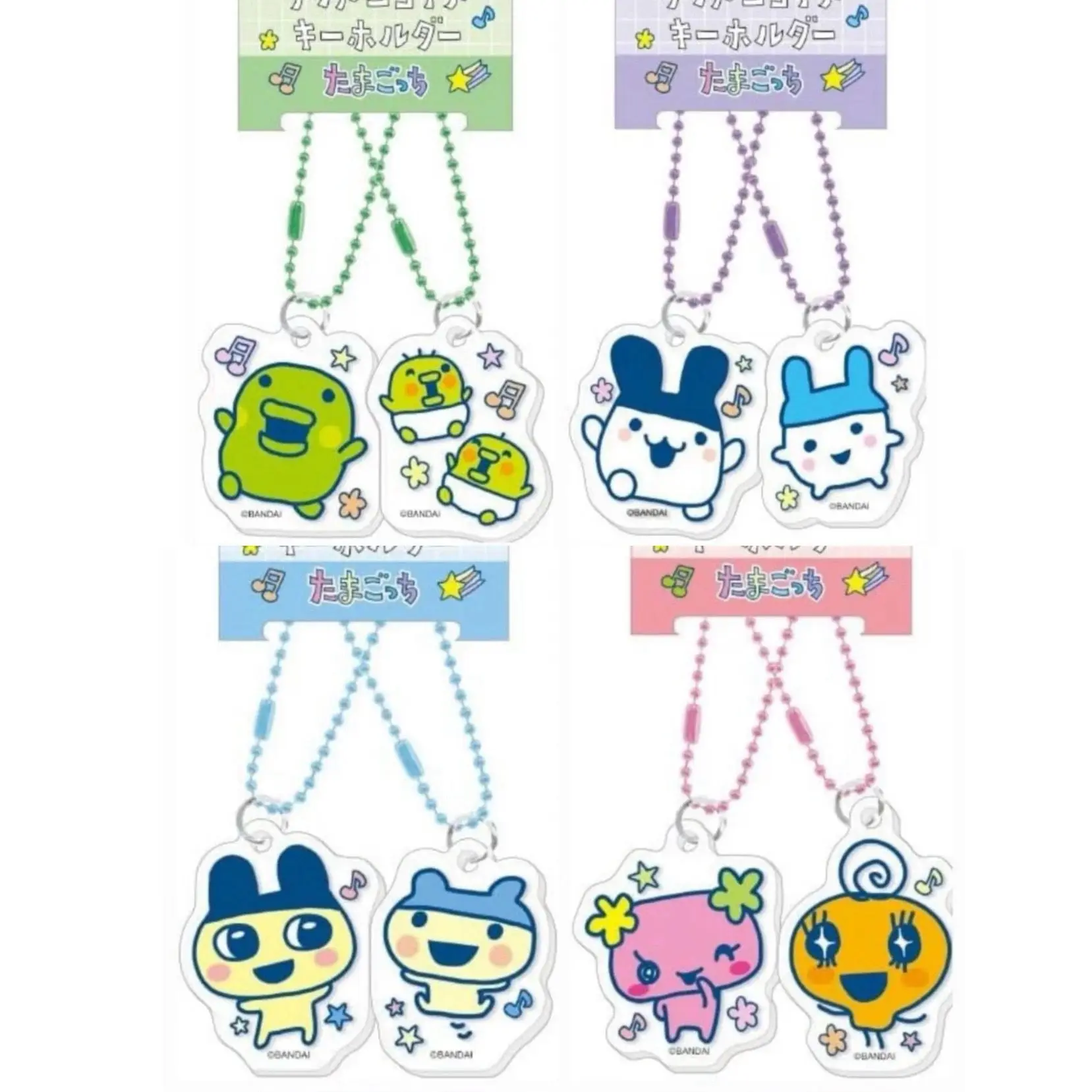 Anime Merchandise Keychain - Leuke acryl sleutelhangers van Tamagotchi anime