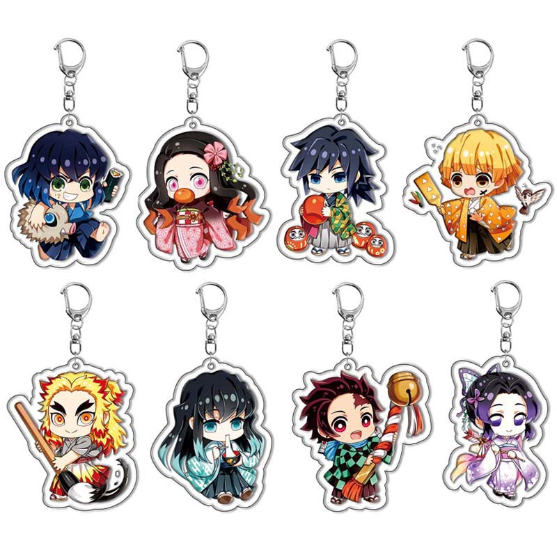 Anime Merchandise Keychain - Demon Slayer Demon Slayer: Kimetsu no