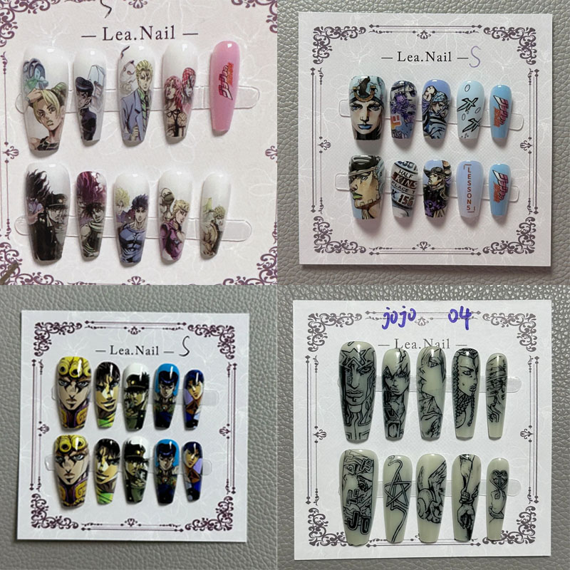 JOJO Nail Art Student Anime Ca - Anime Merchandise For Girls recensie en prijs