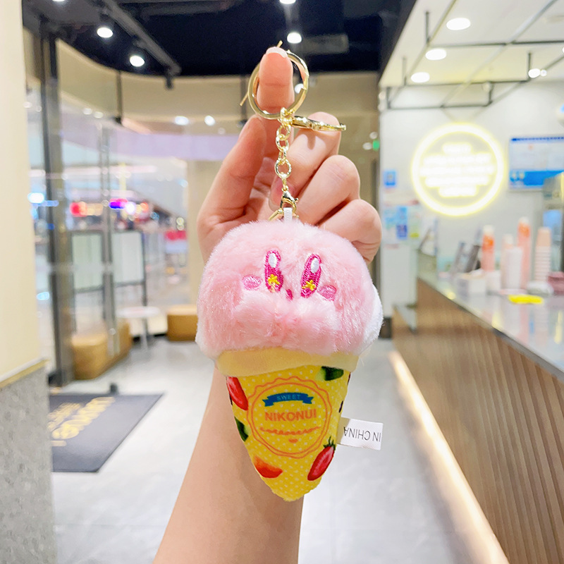 12CM Kirby IJs Pluche Charme C - Anime Merchandise Keychain recensie en prijs