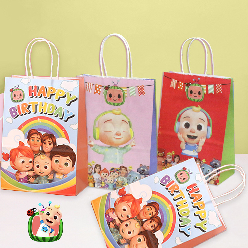 Cocomelons Party Gift Bag Set  - Anime Merchandise Bag recensie en prijs