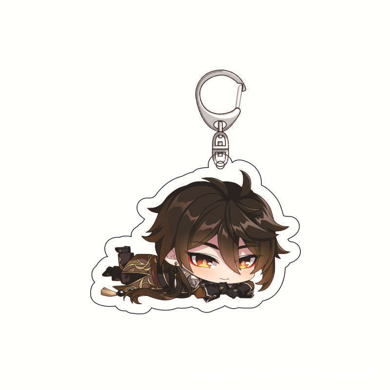 Genshin Impact Acryl Sleutelha - Anime Merchandise Keychain recensie en prijs